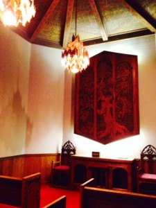 The Little Chapel of Silence at USC is a lovely hideaway where you can reflect and meditate... :)