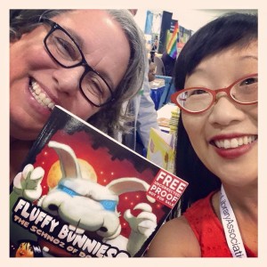 Me & kid lit author Andrea Beaty at the 2015 ALA Conference in San Francisco!